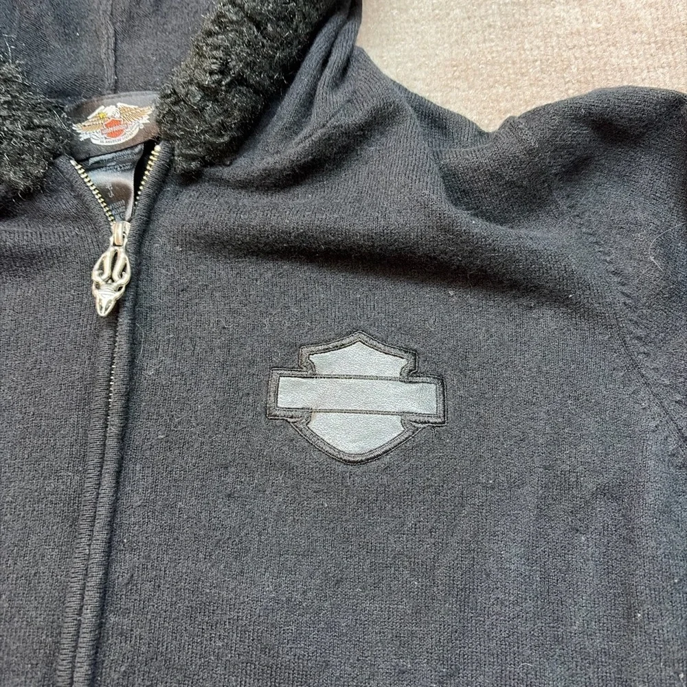 Harley-Davidson Black Fleece-Lined Jacket 1773